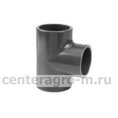 Тройник 90 ПВХ O 50/63/90 мм