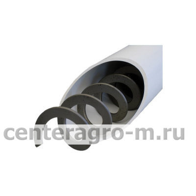 Шнек (спираль) для трубы O 125 мм