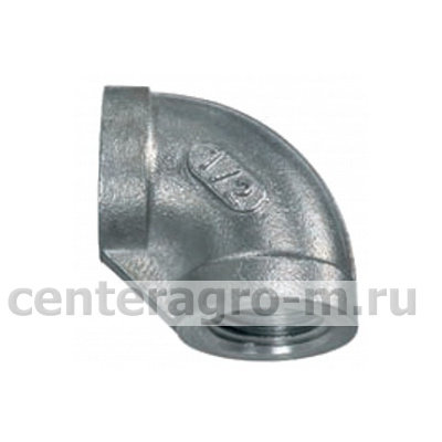 Соединение угловое 90° резьба 1/2“-1/2“
